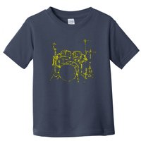 Drums Outline Toddler T-Shirt