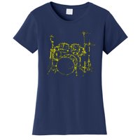 Drums Outline Women's T-Shirt