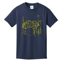 Drums Outline Kids T-Shirt