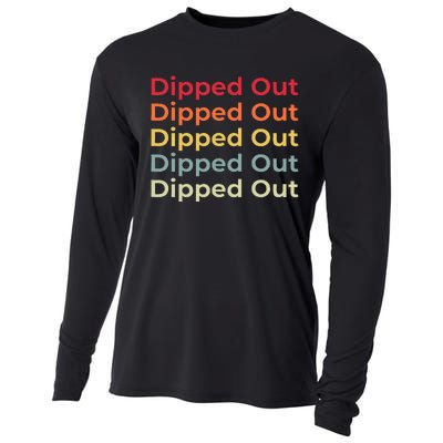 Dipped Out Cooling Performance Long Sleeve Crew