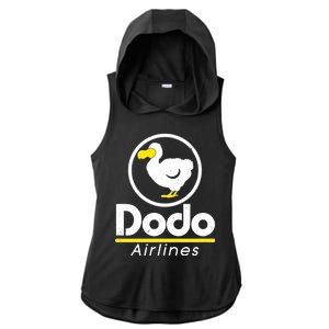 Dodo Airlines Ladies PosiCharge Tri-Blend Wicking Draft Hoodie Tank