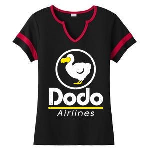 Dodo Airlines Ladies Halftime Notch Neck Tee