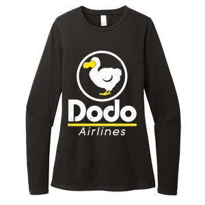 Dodo Airlines Womens CVC Long Sleeve Shirt