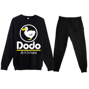 Dodo Airlines Premium Crewneck Sweatsuit Set