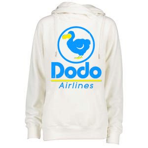 Dodo Airlines Womens Funnel Neck Pullover Hood