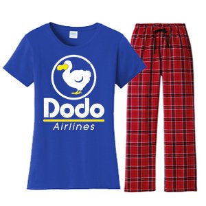 Dodo Airlines Women's Flannel Pajama Set