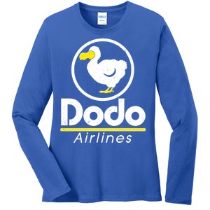 Dodo Airlines Ladies Long Sleeve Shirt