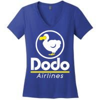 Dodo Airlines Women's V-Neck T-Shirt