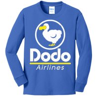 Dodo Airlines Kids Long Sleeve Shirt