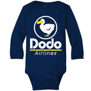 Dodo Airlines Baby Long Sleeve Bodysuit