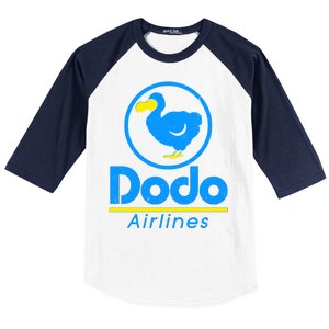 Dodo Airlines Baseball Sleeve Shirt