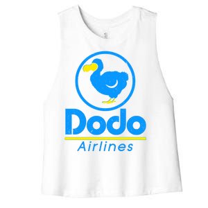 Dodo Airlines Women's Racerback Cropped Tank