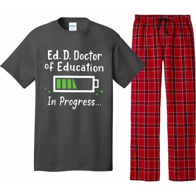 Doctor Of Education EdD In Progress And Slow Loading Pajama Set