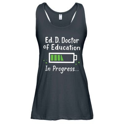 Doctor Of Education EdD In Progress And Slow Loading Ladies Essential Flowy Tank