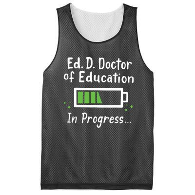 Doctor Of Education EdD In Progress And Slow Loading Mesh Reversible Basketball Jersey Tank