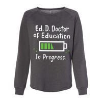 Doctor Of Education EdD In Progress And Slow Loading Womens California Wash Sweatshirt