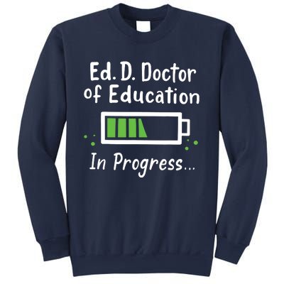 Doctor Of Education EdD In Progress And Slow Loading Sweatshirt