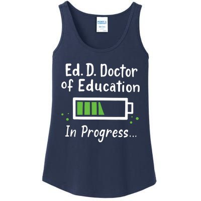 Doctor Of Education EdD In Progress And Slow Loading Ladies Essential Tank