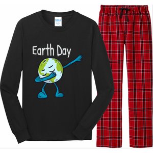 Day Of Earth Save The Planet Stop Global Warming Gift Long Sleeve Pajama Set