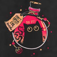 DonT Open Evil Inside Funny Cat Cool Comfort Performance Bucket Hat