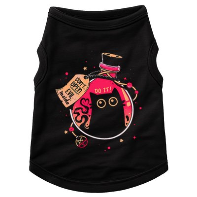 DonT Open Evil Inside Funny Cat Doggie Tank
