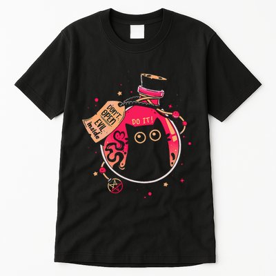 DonT Open Evil Inside Funny Cat Tall T-Shirt
