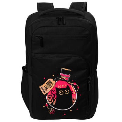 DonT Open Evil Inside Funny Cat Impact Tech Backpack