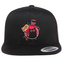 DonT Open Evil Inside Funny Cat Flatbill Hat