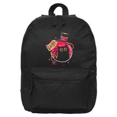 DonT Open Evil Inside Funny Cat 16 in Basic Backpack