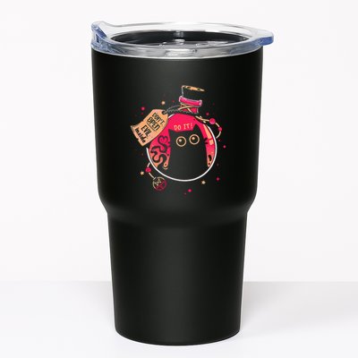 DonT Open Evil Inside Funny Cat Tumbler