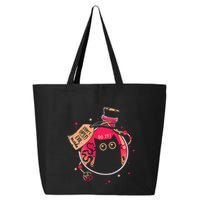 DonT Open Evil Inside Funny Cat 25L Jumbo Tote