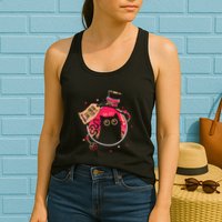 DonT Open Evil Inside Funny Cat Womens Tank Top