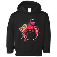DonT Open Evil Inside Funny Cat Toddler Hoodie