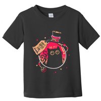 DonT Open Evil Inside Funny Cat Toddler T-Shirt