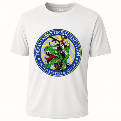 Department Of Edumacation United States Of America Trex Jesus Performance Shirt