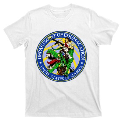 Department Of Edumacation United States Of America Trex Jesus T-Shirt