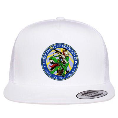 Department Of Edumacation United States Of America Trex Jesus Flatbill Hat