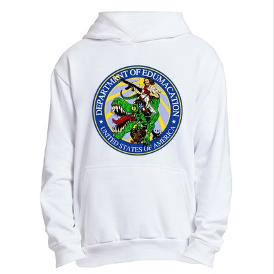 Department Of Edumacation United States Of America Trex Jesus Urban Pullover Hoodie