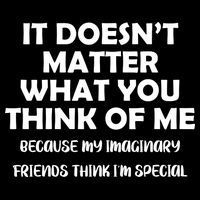 Doesn't Matter Imaginary Friends Think I'm Special Performance Shirt