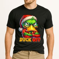 Duck Off Funny Sarcastic Grumpy Duck Christmas Performance Shirt