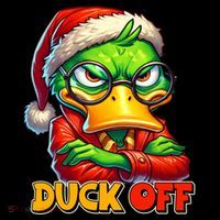 Duck Off Funny Sarcastic Grumpy Duck Christmas Impact Tech Backpack