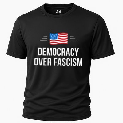 Democracy Over Fascism Performance Shirt