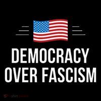 Democracy Over Fascism Sustainable Bucket Hat