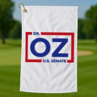 Dr. Oz For U.S. Senate Golf Towel