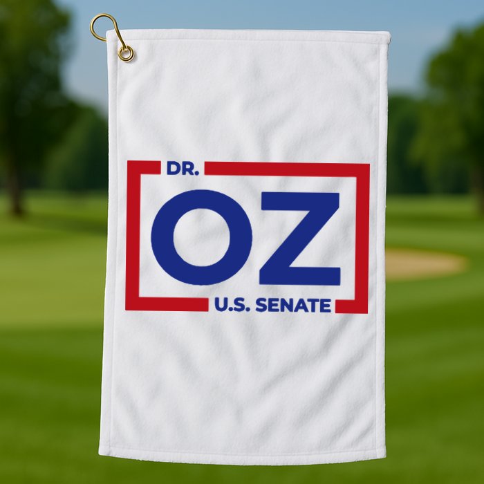 Dr. Oz For U.S. Senate Golf Towel