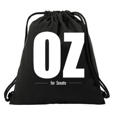 Dr OZ For US Senate Drawstring Bag