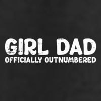 Dad Outnumbered Fathers Day Funny Papa Golf Towel