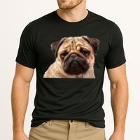 Dog - Close-Up of Pug Face Cooling Performance Crew T-Shirt