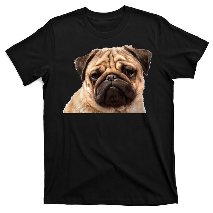 Dog - Close-Up of Pug Face T-Shirt