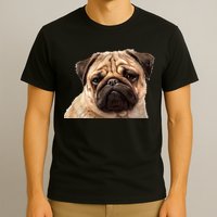 Dog - Close-Up of Pug Face T-Shirt